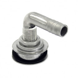 Горловина вентиляционная 16 мм, 90 градусов