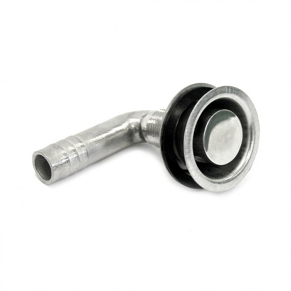 Горловина вентиляционная 16 мм, 90 градусов