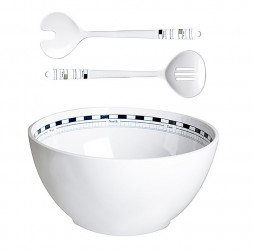 Миска салатная + ложки «Mistral», 25 см