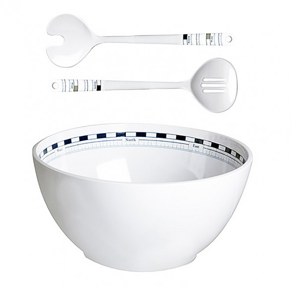 Миска салатная + ложки «Mistral», 25 см