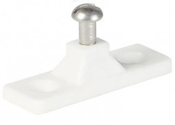 Кронштейн палубный пластиковый (белый)