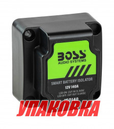 Реле зарядное ISO140 для 2-го АКБ, 140А, BOSS (упаковка из 10 шт.)