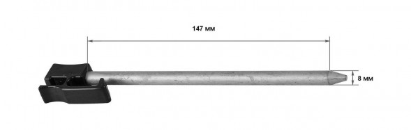 Шток фиксации положения двигателя Suzuki DF4-15/DT4-15