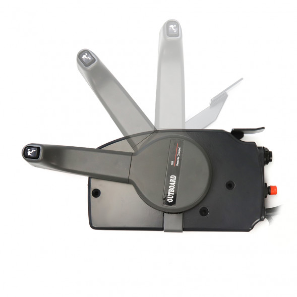 Пульт ДУ Skipper для Yamaha 703,  кнопкой гидроподъема,фишка на 10 пинов, тянет газ