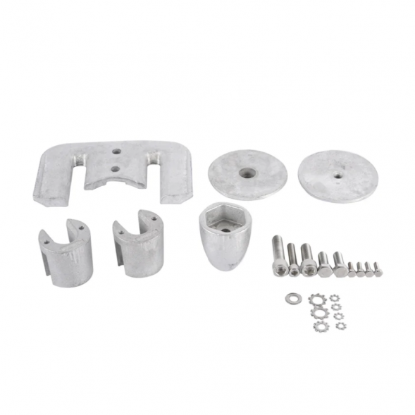 Комплект анодов Skipper для Mercury BRAVO ll-lll, магний магний