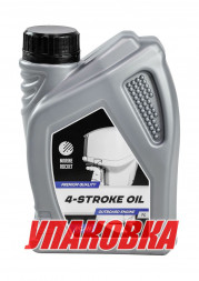 Масло 4-тактное минеральное 10W40 Marine Rocket 1 л (упаковка 48 шт.)