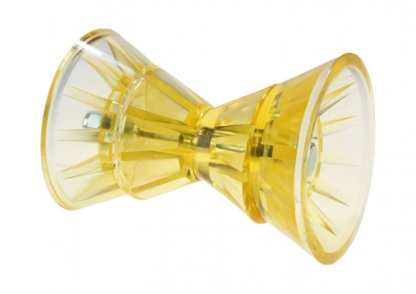 Ролик носовой 4' желтый с крепежом (упаковка из 6 шт.)