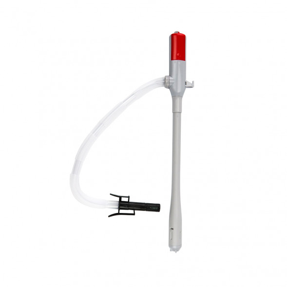 Насос для перекачки топлива электрический Производительность: 9л/мин, Длина заборного патрубка: 385 мм