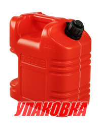 Канистра для ГСМ пластиковая, 10 л (упаковка из 4 шт.)