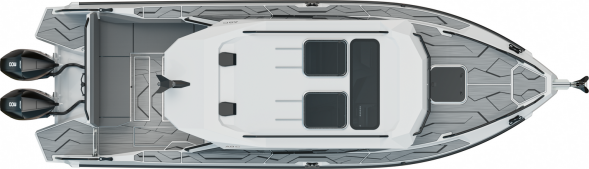 Катер Victory А9 c Suzuki 2хDF300APX