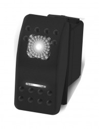 Переключатель двухпозиционный ON-OFF 12В/20А 3р с подсветкой