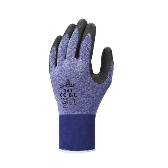 Перчатки защитные SHOWA 341 Purple, L