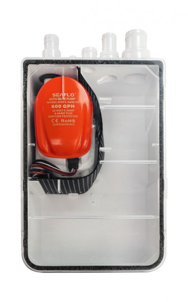 Бак откачки воды из душа 600 GPH, 12 В, SeaFlo (упаковка из 3 шт.)
