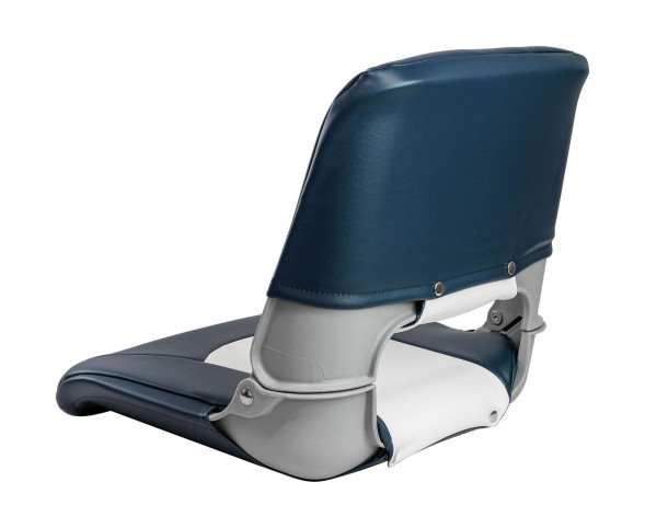 Кресло складное мягкое SKIPPER, цвет синий/белый (упаковка из 2 шт.)