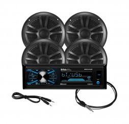 Морская аудиосистема BOSS MCBK634B.64 (комплект4)