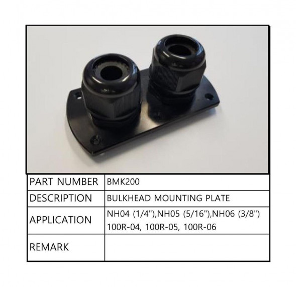 Муфта для гидравлических шлангов через переборку, Sea First