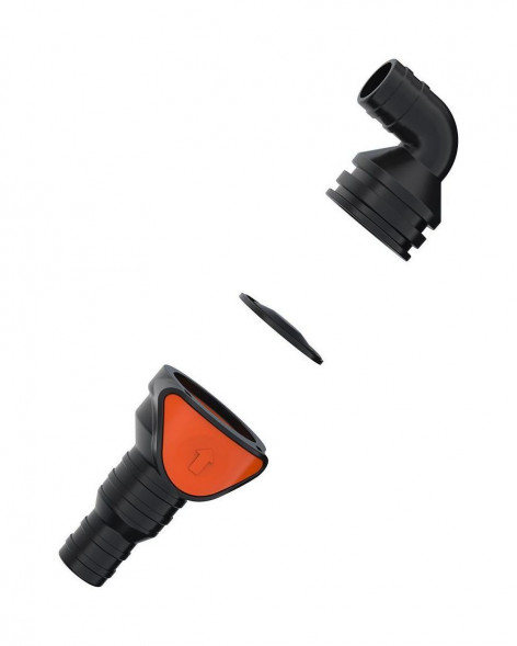 Клапан невозвратный угловой под шланг 20/20 мм, SeaFlo