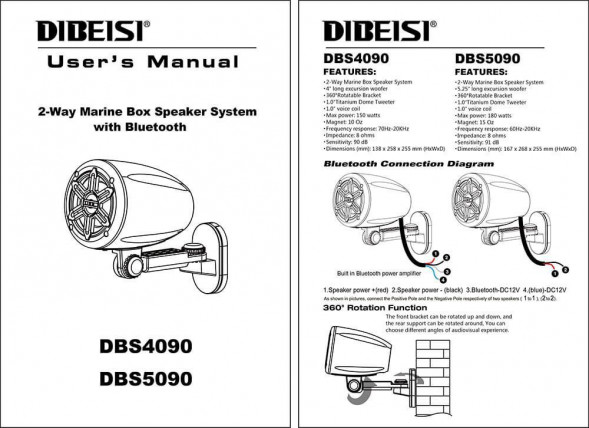 Акустика на кронштейне