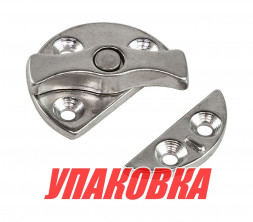 Защелка люка круглая, нержавеющая, Marine Rocket (упаковка из 50 шт.)
