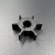 Крыльчатка помпы охлаждения Yamaha 4-5, F4-6 (PREMARINE2)