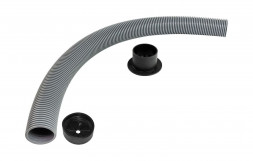 Гофра кабель-трассы D60/d50 мм, L800 мм, серая