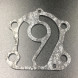 Прокладка помпы Yamaha 75-90 (2) (Omax)