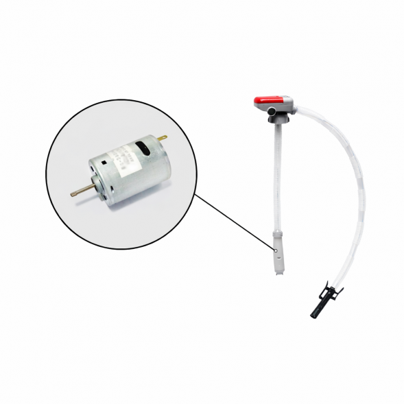 Насос для перекачки топлива электрический Производительность: 9 л/мин, Длина заборного патрубка: 460 мм