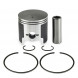Поршень в сборе с кольцами T-Moly, +0,25 мм Sledex для Polaris 500F алюминий