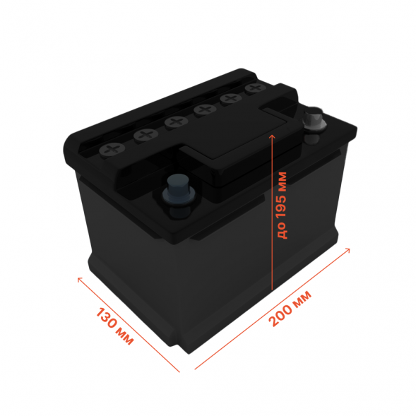 Ящик АКБ Skipper Mini, 270 x 190 x 215 мм