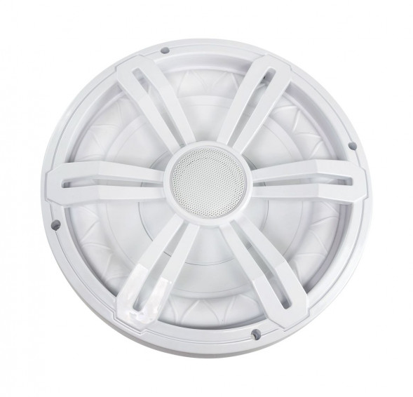 Динамик для сабвуфера 10&quot; 600W белый RGB, Marine Rocket