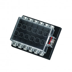 Панель предохранителей AAA с быстроразъемной клеммной колодкой c болтами, 12 бандов