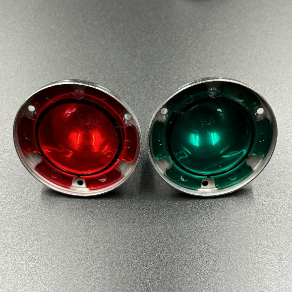 Огни ходовые LED (красный, зеленый) корпус нерж. (ALLSHINE)