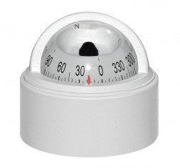 Компас «Stella»,  монтаж на горизонтальную поверхность, белый