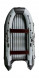 Надувная лодка ПВХ, RiverBoats RB 390 НДНД, черно-серый