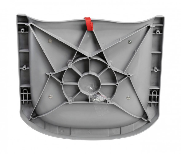 Кресло складное мягкое TRAVELER, цвет серый/красный (упаковка из 4 шт.)