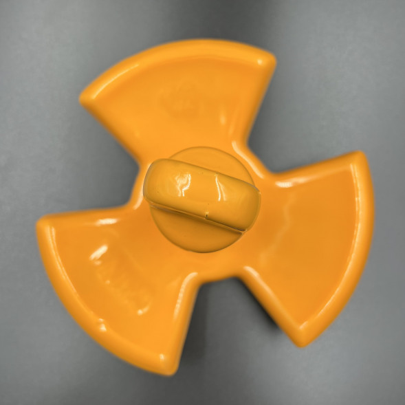 Якорь речной 3-х лепестковый (Оранжевый) с ПВХ покрытием 5.4кг (Allshine)