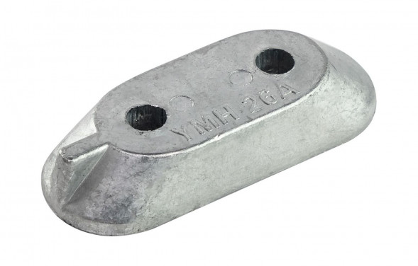 Анод цинковый Yamaha 25-50/F9.9-250, Honda 2-15