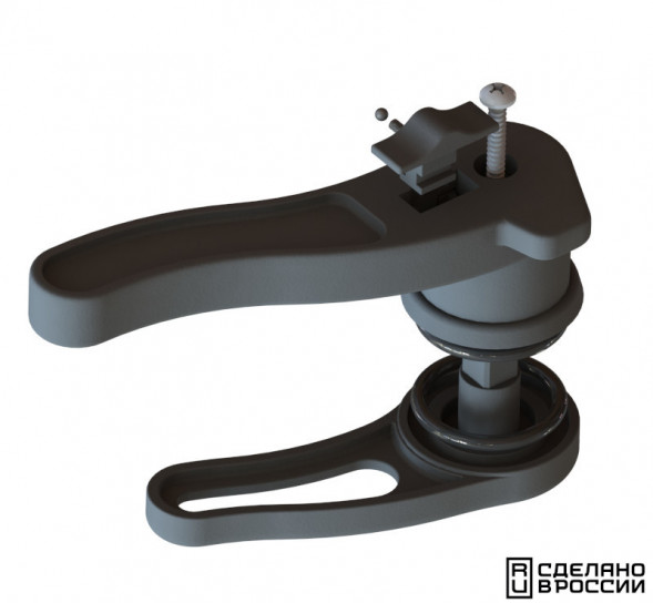 Ручка-задвижка поворотная левая, полиамид