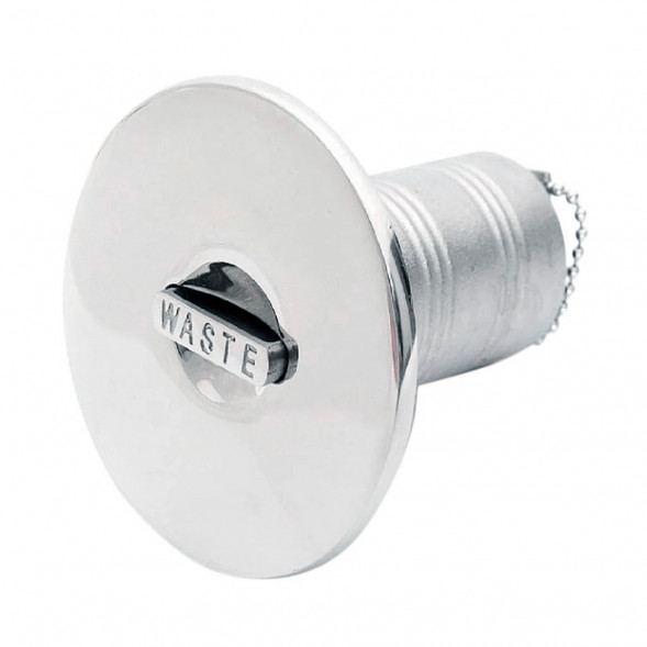 Палубная горловина &quot;Мореман&quot;, Waste, 38 мм (зеркальн. крышка)