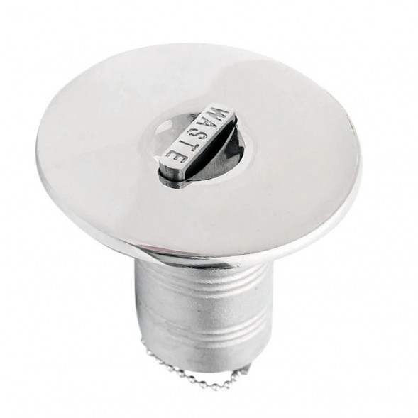 Палубная горловина "Мореман", Waste, 38 мм (зеркальн. крышка)