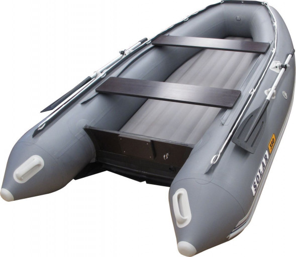 Надувная лодка ПВХ, SOLAR-380 К (Максима), красный