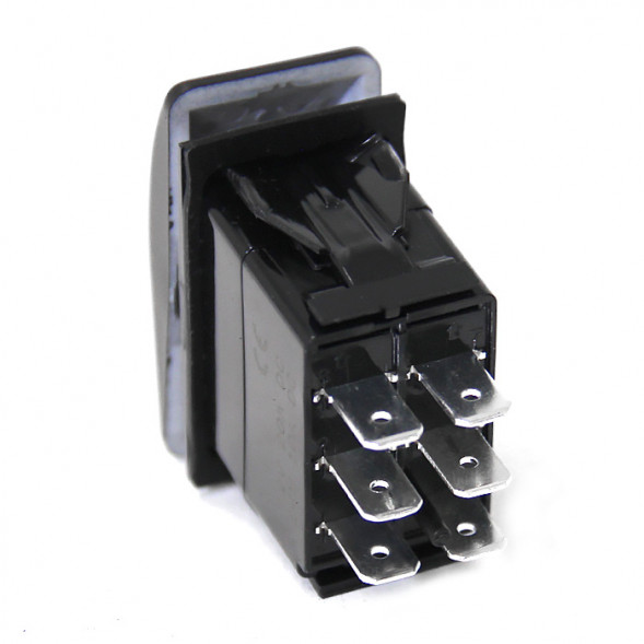 Переключатель on-off-on, DPDT, 6P без подсветки NEKEKE