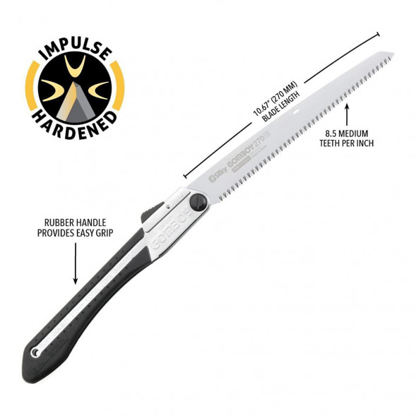 Пила складная Silky Gomboy 270mm
