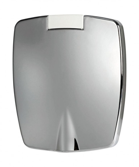 Короб с быстроразъемным штуцером, квадратный, хромированный (упаковка из 4 шт.)