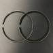 Кольца поршневые, комплект на один поршень Yamaha 55, 75-90 (0.25mm) (KACAWA)