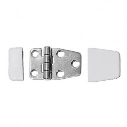 Петля неразъемная SUNFINE с накладкой 59x40x2 мм, асимметричная