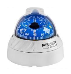 Компас FINDER размер 2&quot; 5/8 (67 мм), накладной, белый
