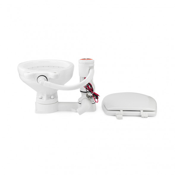 Унитаз судовой керамический SeaFlo с электрической помпой Унитаз, 12V