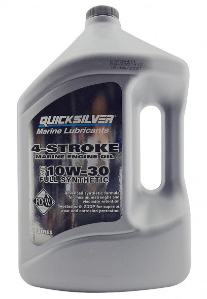 Синтетическое масло QUICKSILVER 10W30, 4 л.