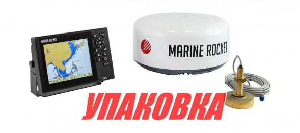 Комплект морской навигации 8X/TMM40-50-200XT/KRA-1009_N, Marine Rocket (упаковка из 2 шт.)